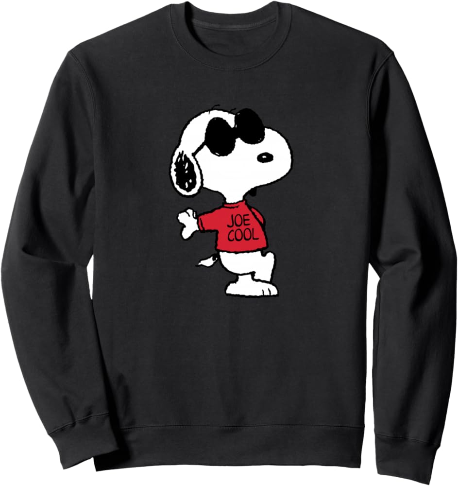 Amazon.com: Peanuts - Snoopy Joe Cool Sweatshirt : Clothing, Shoes